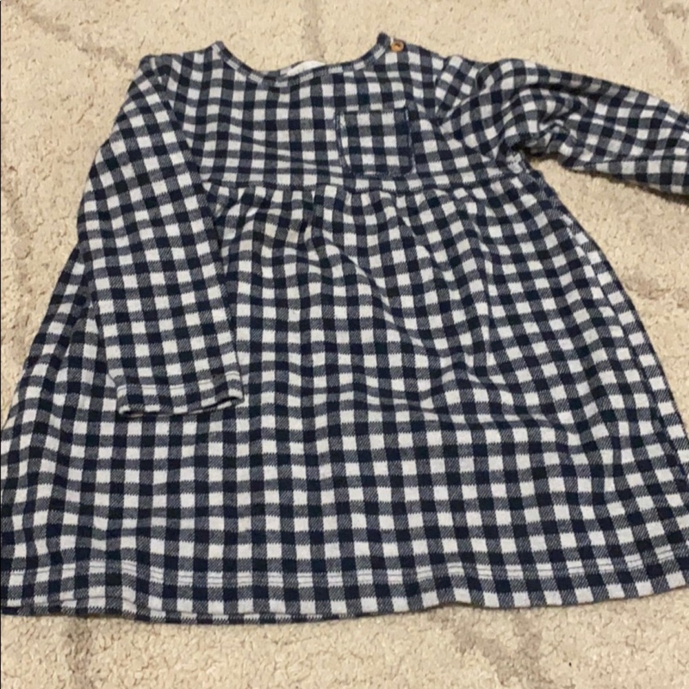 Zara plaid dress